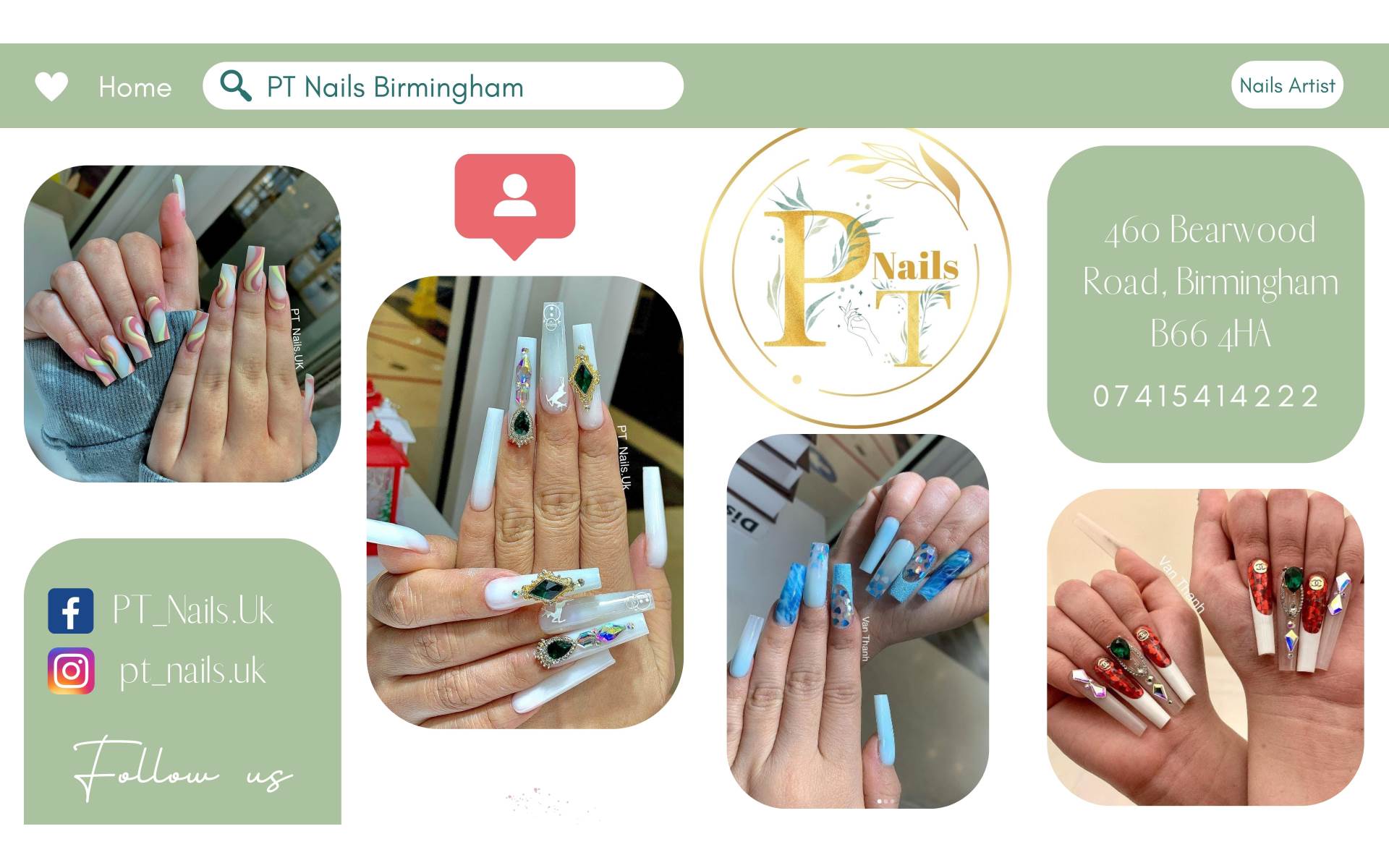 Best salons for gel nail extensions in Birmingham | Fresha