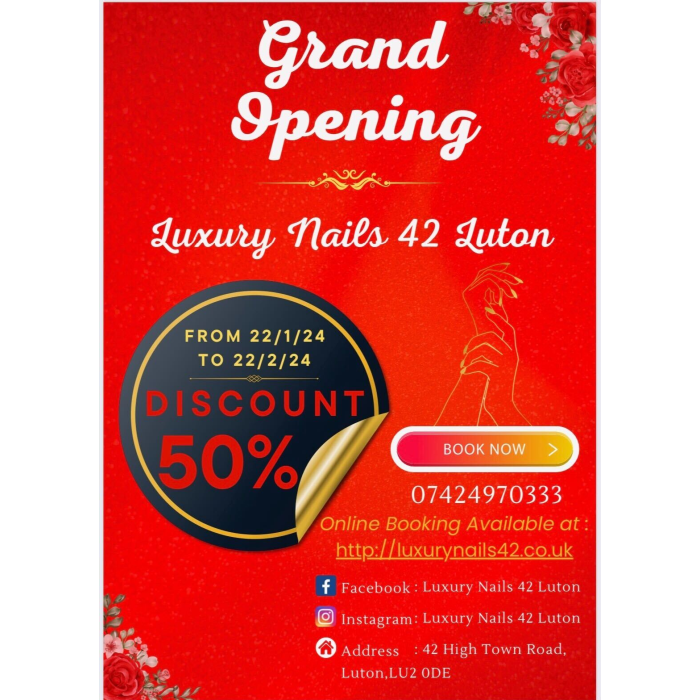 Luxury Nails 42 Luton